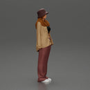 Trendy streetwear look featuring a bucket hat and relaxed outfit - Only-Games