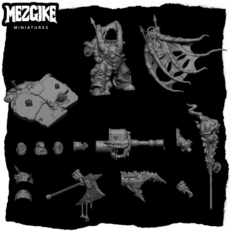 Heavy dredge lord, multipart set (physical miniature) - Only-Games