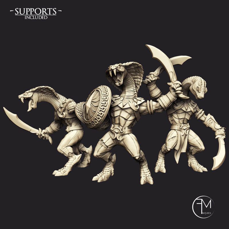 Snakeman - 3 Units (AMAZONS! Kickstarter)