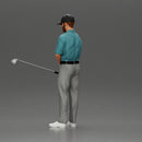 Confident golfer posing with club, ready to ace the game - Only-Games