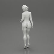 Sexy Girl standing in lingerie bikini - Only-Games