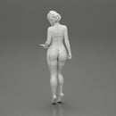 Sexy Girl standing in lingerie bikini - Only-Games