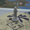 1/72 3D Printed World War 2 German DAK with Pith Helmet Pose 2 (x10) - Only-Games