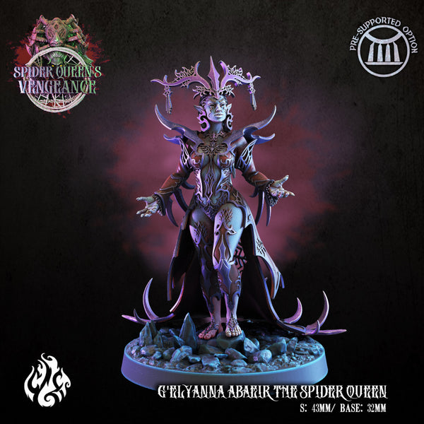 G'elyanna Abaeir the Spider Queen - Only-Games