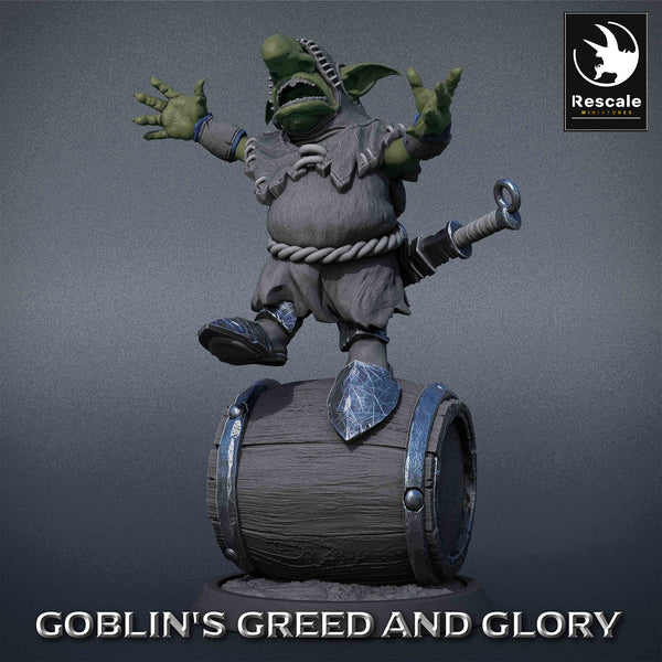 Goblin Monk A Barrel - Only-Games