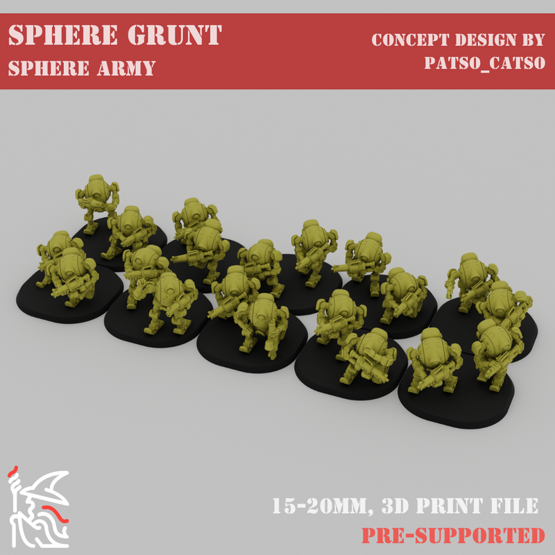 [Sphere Army] Sphere Grunt x20