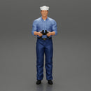 navy holding binoculars - Only-Games