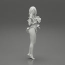 sexy young woman posing in onepiece - Only-Games