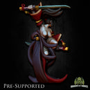 [NSFW]  Kimiko The Kunoichi [PRE-SUPPORTED]  32mm Female Ninja Samurai - Only-Games