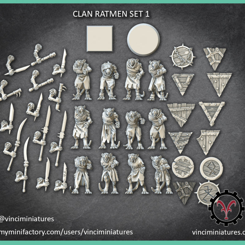 CLAN RATMEN SET 1 - Only-Games