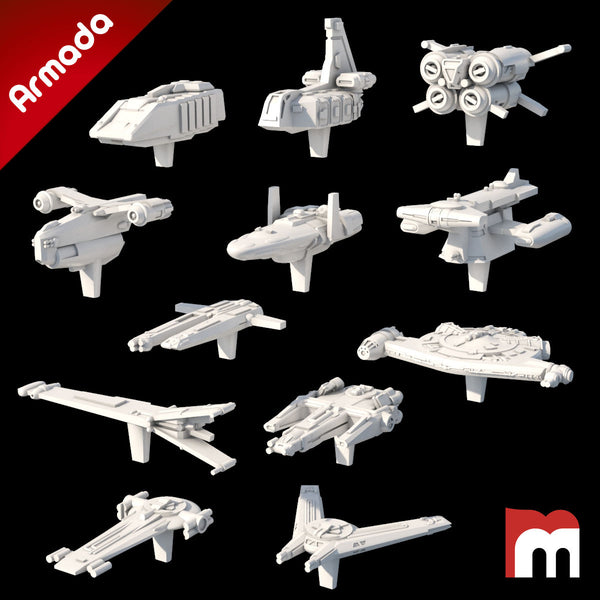 (Armada) Civilian Tranports Exegol Set