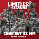 Limitless Legends - 32mm - Core Set - Male - Only-Games
