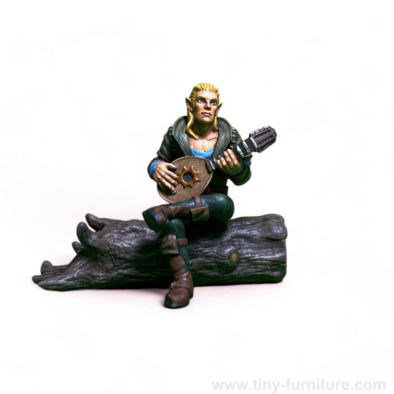 Elf Bard (SITTING FOLKS) - Only-Games