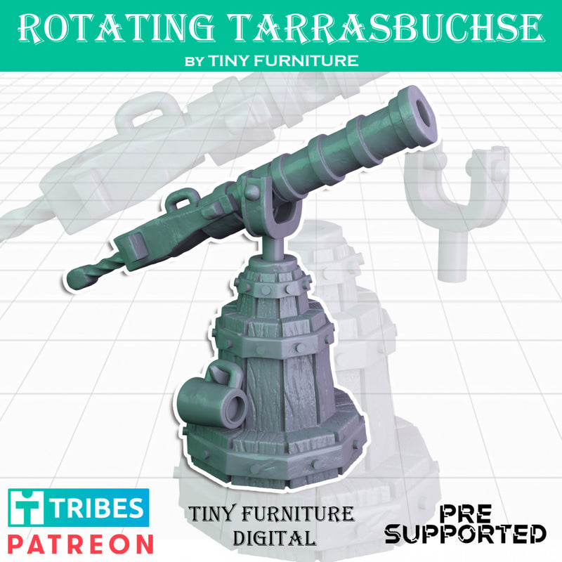 Rotating Tarrasbuchse (Medieval Artillery) - Only-Games