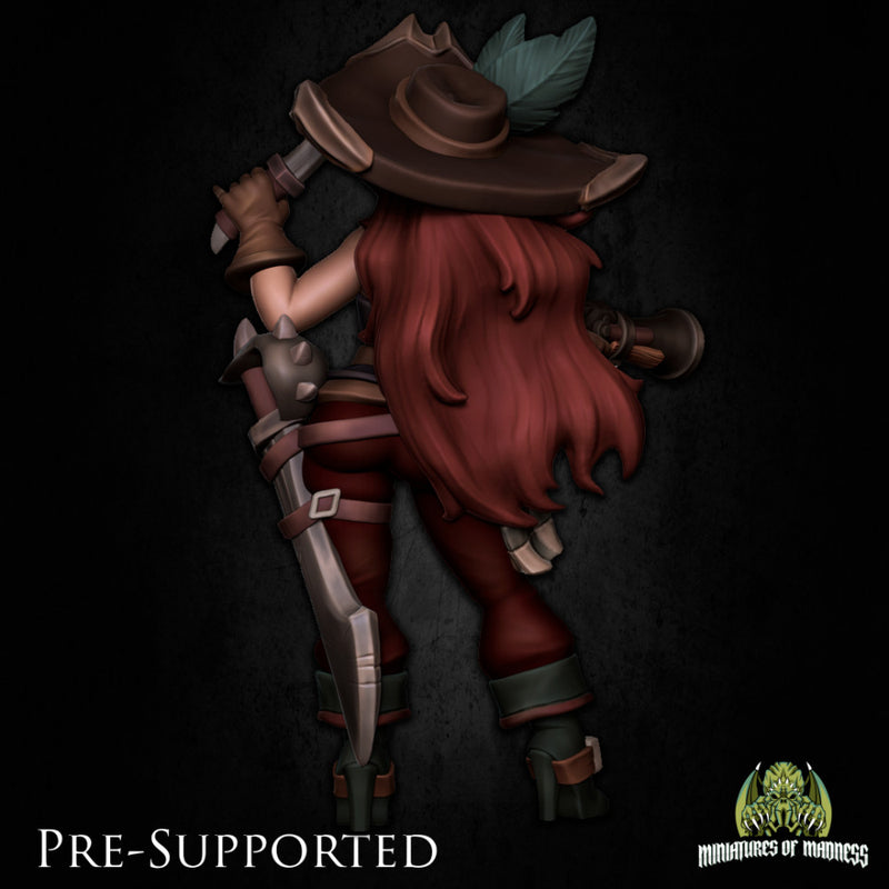Grace The Pirate Woman [PRE-SUPPORTED] Female Assassin Rogue Thief - Only-Games