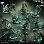 Fallen Blades - 10 Miniatures - Only-Games