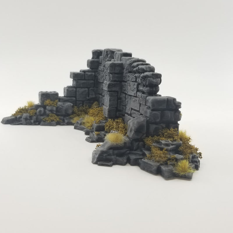 Basic Corner Wall A: Ancient Ruins Terrain Set - Only-Games