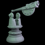 Gun with an elevation arc (Medieval Artillery) - Only-Games