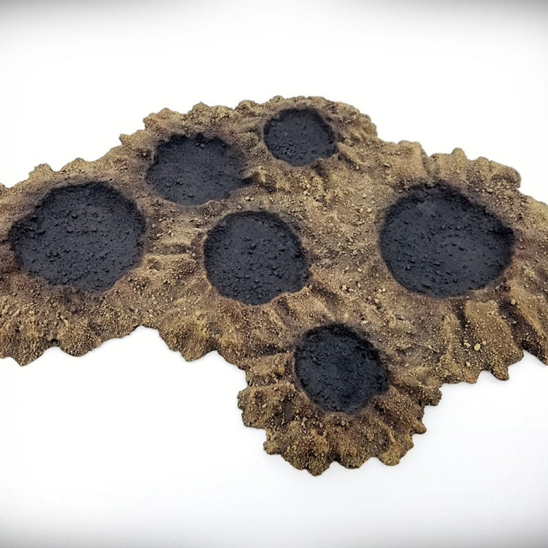 Multi Crater B: Blast Craters Terrain Set - Only-Games