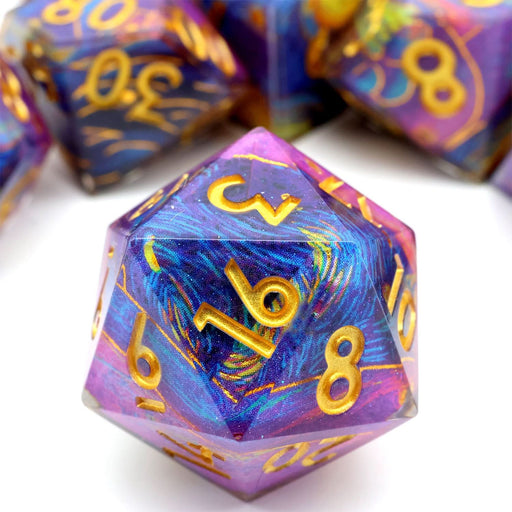 Gilded Cosmos | Art Core Dice | 7 Piece Set - Only-Games