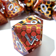Cindercoil | Art Core Dice | 7 Piece Set - Only-Games
