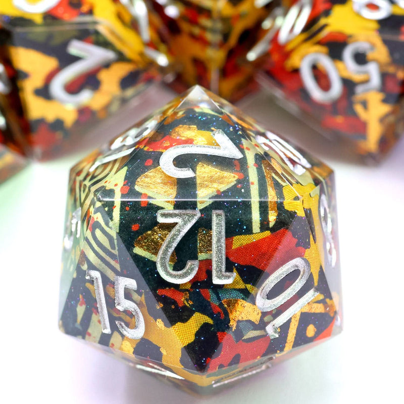 Hexbound Relic | Art Core Dice | 7 Piece Set - Only-Games