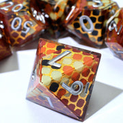 Cindercoil | Art Core Dice | 7 Piece Set - Only-Games