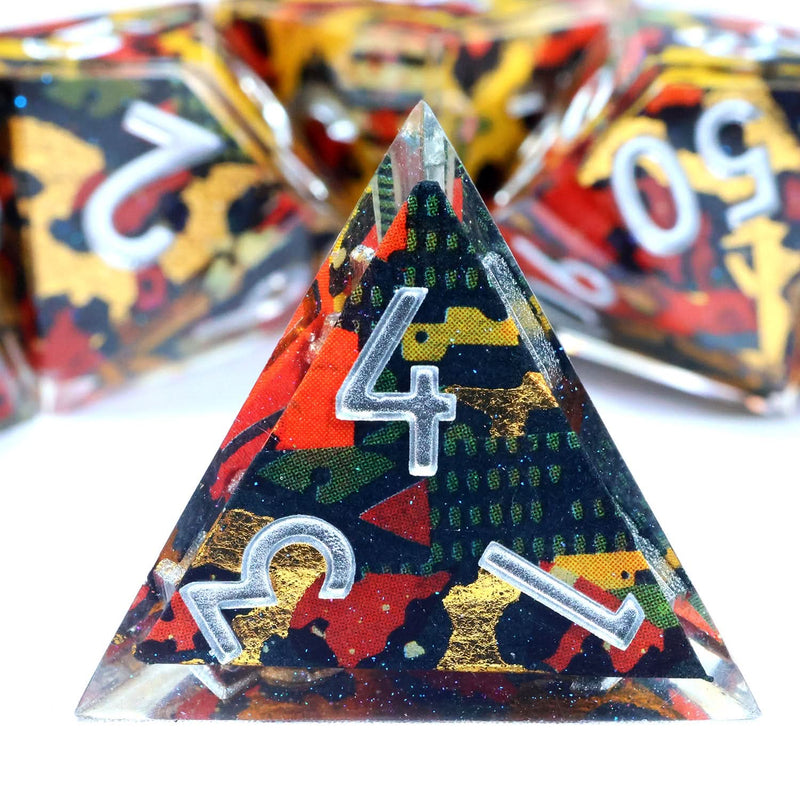 Hexbound Relic | Art Core Dice | 7 Piece Set - Only-Games