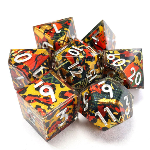 Hexbound Relic | Art Core Dice | 7 Piece Set - Only-Games