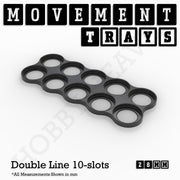 28mm Movement Trays for Tabletop Games | Wargaming | Full Range - Only-Games