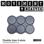 28mm Movement Trays for Tabletop Games | Wargaming | Full Range - Only-Games