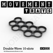 28mm Movement Trays for Tabletop Games | Wargaming | Full Range - Only-Games