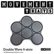 28mm Movement Trays for Tabletop Games | Wargaming | Full Range - Only-Games