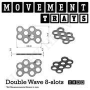 28mm Movement Trays for Tabletop Games | Wargaming | Full Range - Only-Games