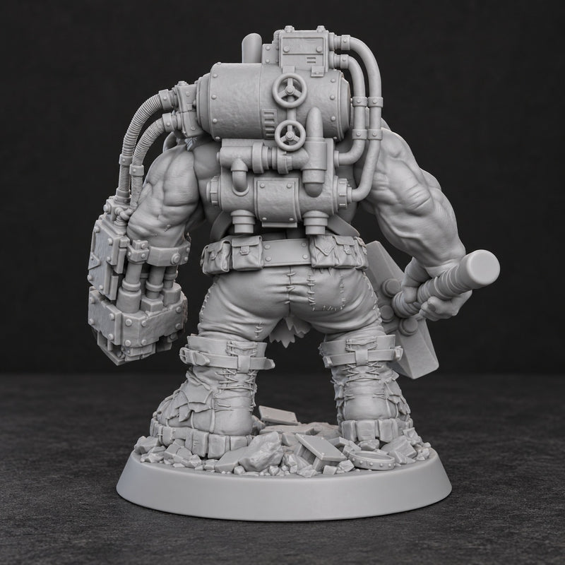 Thumm Boilerfist GrimSpoil Ogre Miniature
