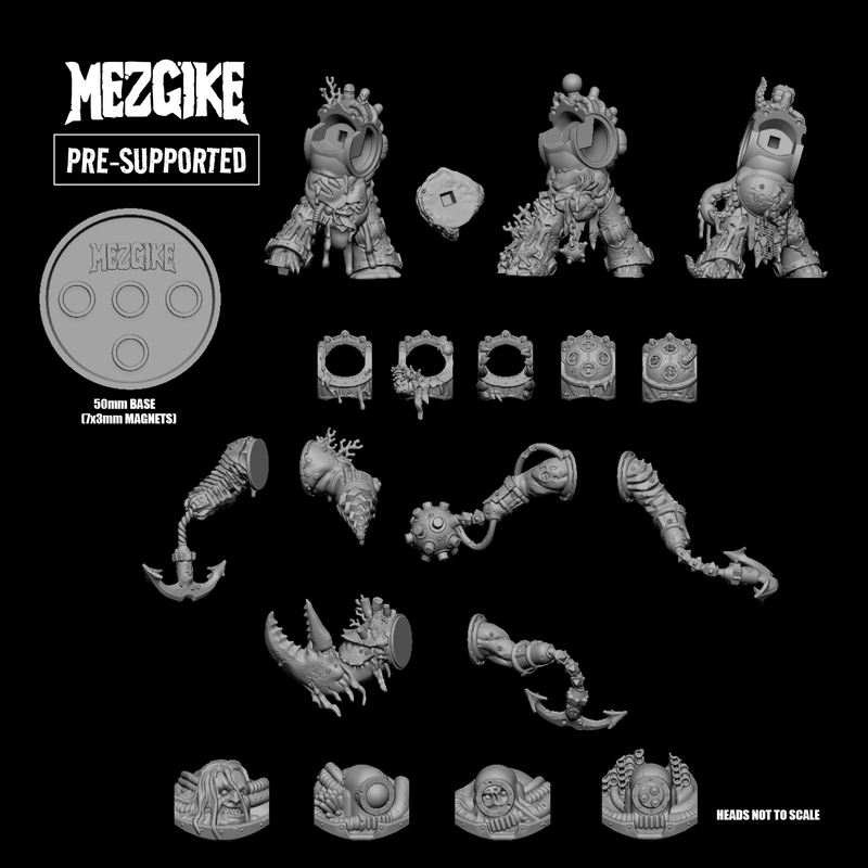 Dredge Manglers (3 physical miniatures) - Only-Games