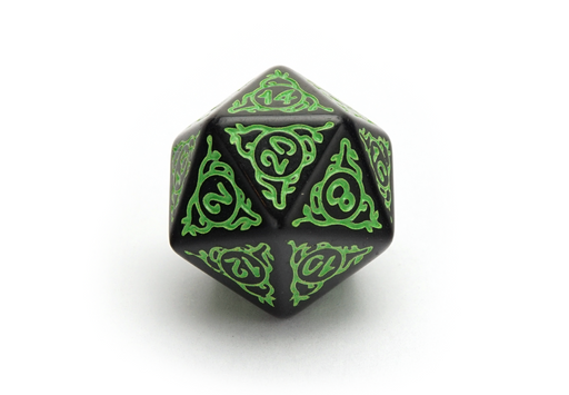 Druid's Circle Dice | Green - Only-Games