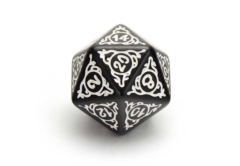 Druid's Circle Dice | White - Only-Games