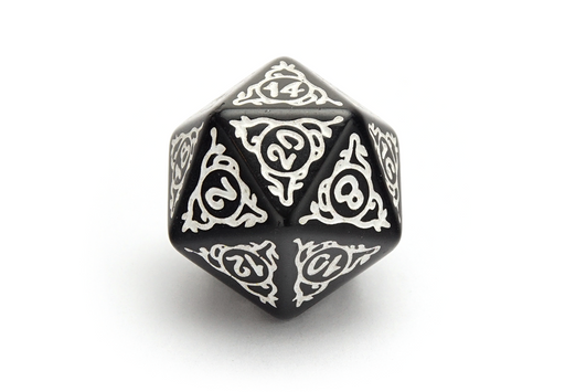 Druid's Circle Dice | White - Only-Games
