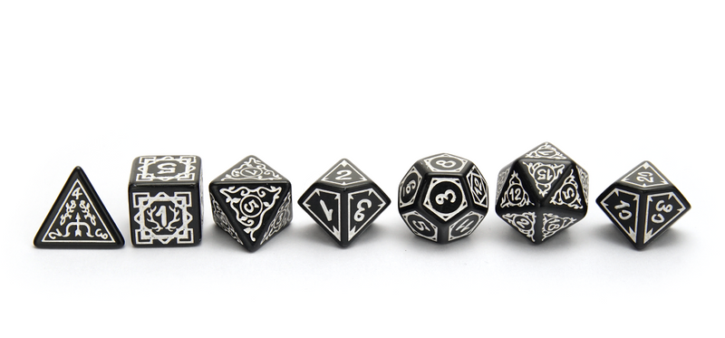 Druid's Circle Dice | White - Only-Games