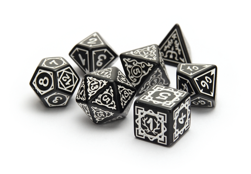 Druid's Circle Dice | White - Only-Games