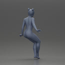 Naked Asian girl sits on motorcycle - Only-Games