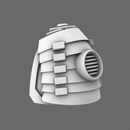 Cyber Samurai V7 Turbo Bushi Shoulder Pads - Only-Games