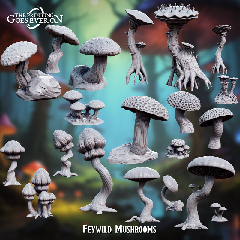 Feywild Mushrooms Bundle - Only-Games