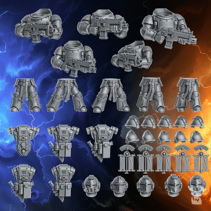 Millennium Wars Tactics Squad x5