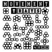 40mm Movement Trays for 28mm Miniatures | Tabletop Wargames Compatible | Full Range - Only-Games