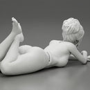 Sexy Bikini Girl Lying in bikini - Only-Games