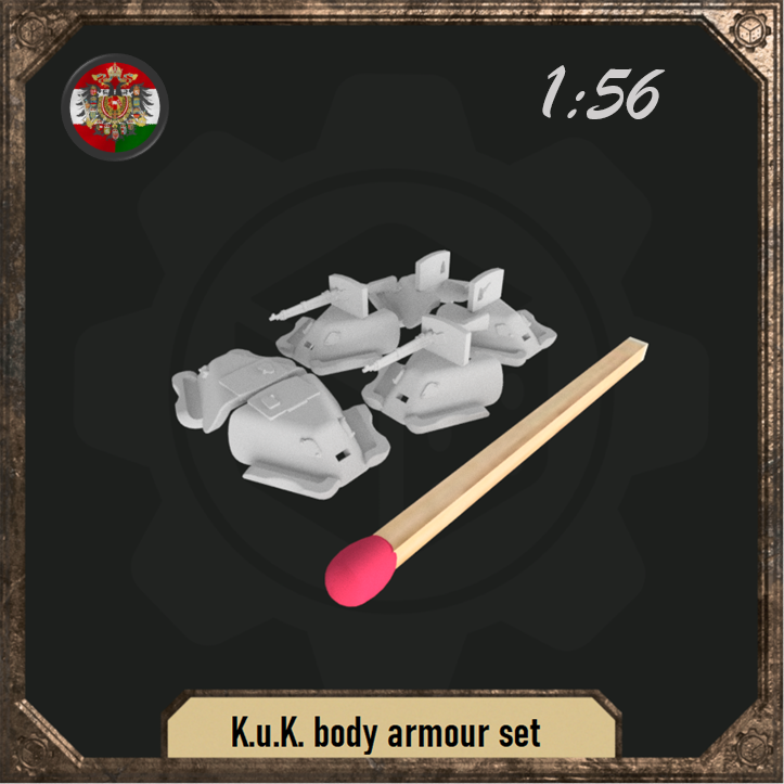 1/56 K.u.K. body armour set