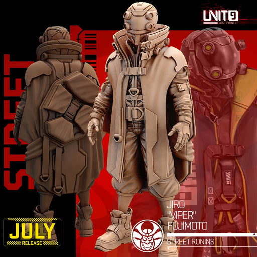 Cyberpunk - Jiro "Viper" Fujimoto - Street Ronins - Only-Games