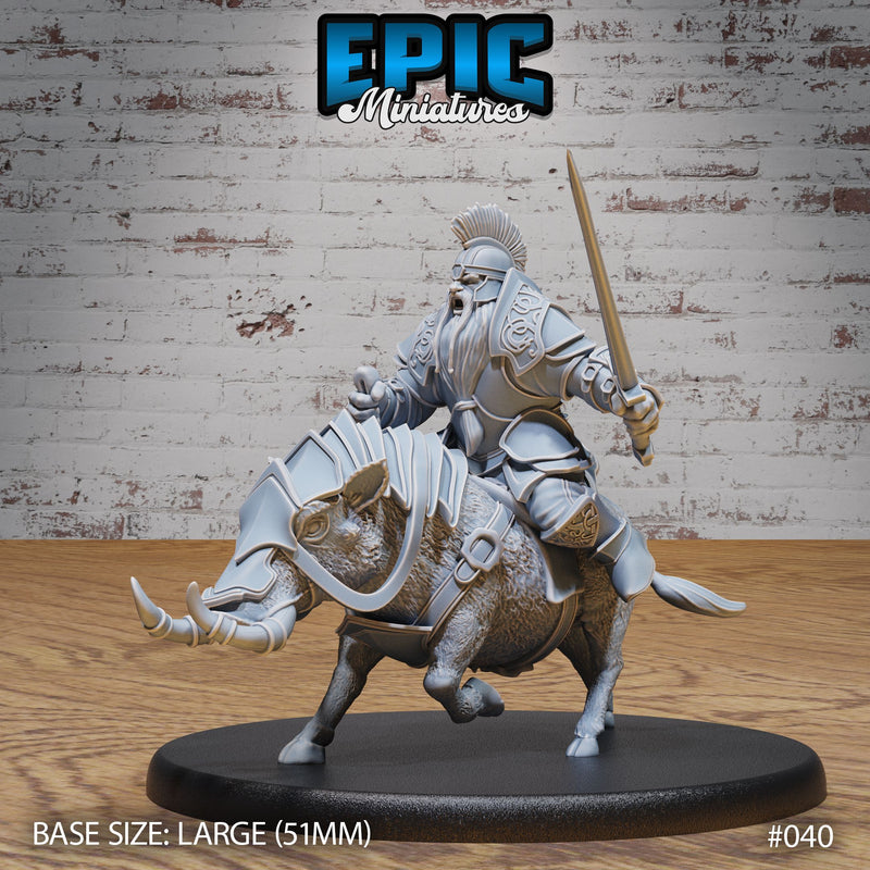 Dwarf Army Warthog Rider - Only-Games